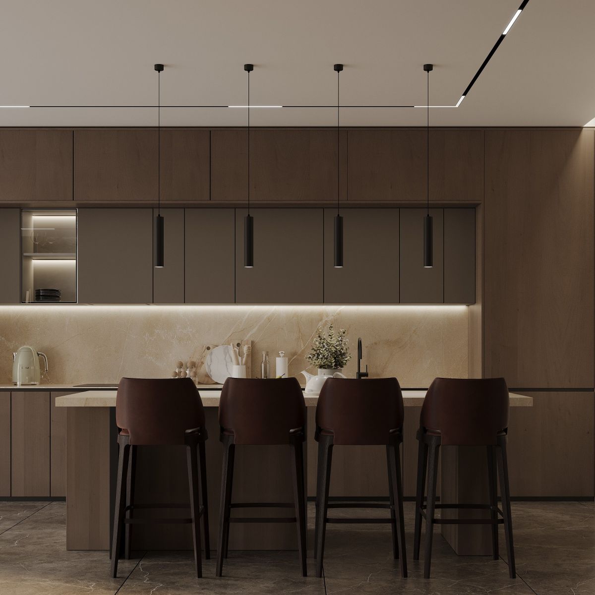 Трековый магнитный светильник Hesby Lighting ElDeko HSBL_0234