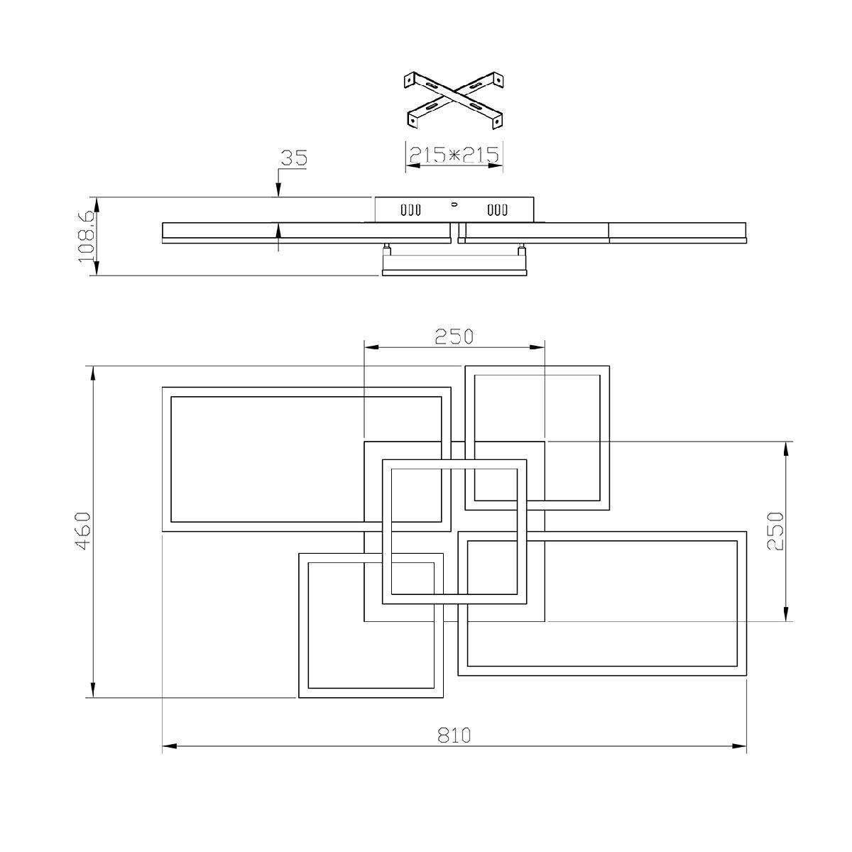 Потолочная люстра Escada Arcade 10225/5LED