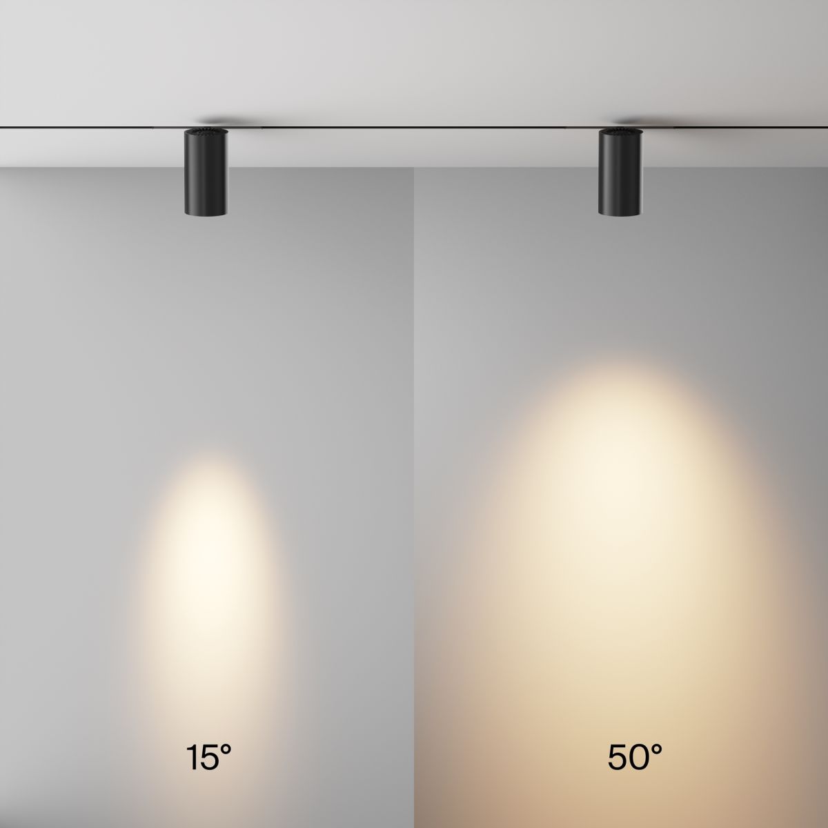 Трековый магнитный светильник Maytoni Technical Focus Led Exility X TR243-18W3K-B