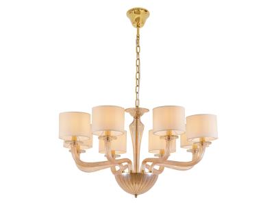 Подвесная люстра Newport 8688/C gold polished amber М0071806