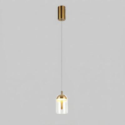 Подвесной светильник Eurosvet Palm 201056/1 LED латунь a072228