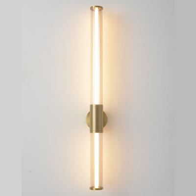 Настенный светильник Crystal Lux LINEUP AP18W LED BRASS