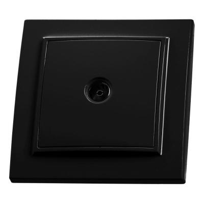 Розетка телевизионная TV Stekker Эрна черный PST00-9008-03 39476 Розетка телевизионная TV Stekker Эрна черный PST00-9008-03 39476