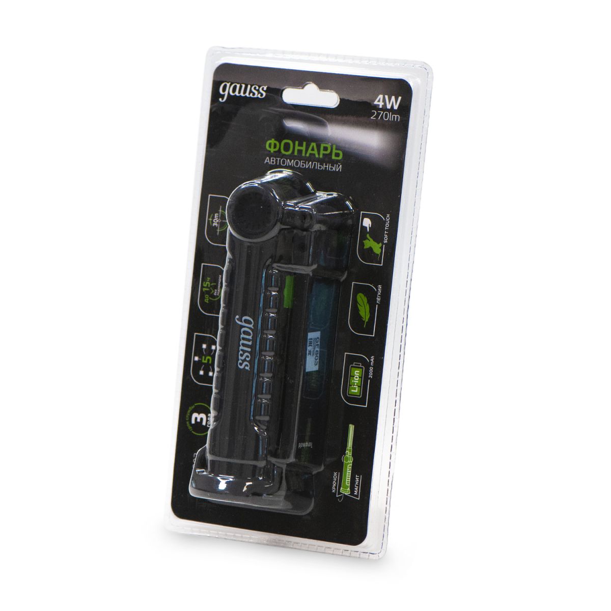 Фонарь автомобильный Gauss GF803