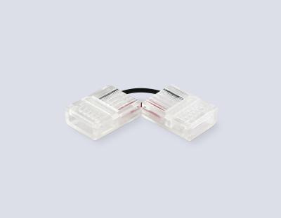 Соединитель угловой Ambrella Light Illumination COB 12/24V для лент 12mm (2 конт.) (10шт. в комплекте) GS6871