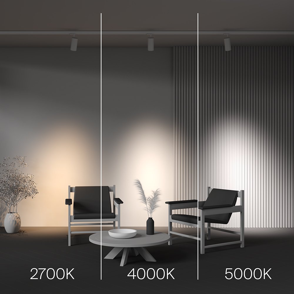 Трековый трехфазный светильник Maytoni Focus Led TR197-3-30WCCT-M-W