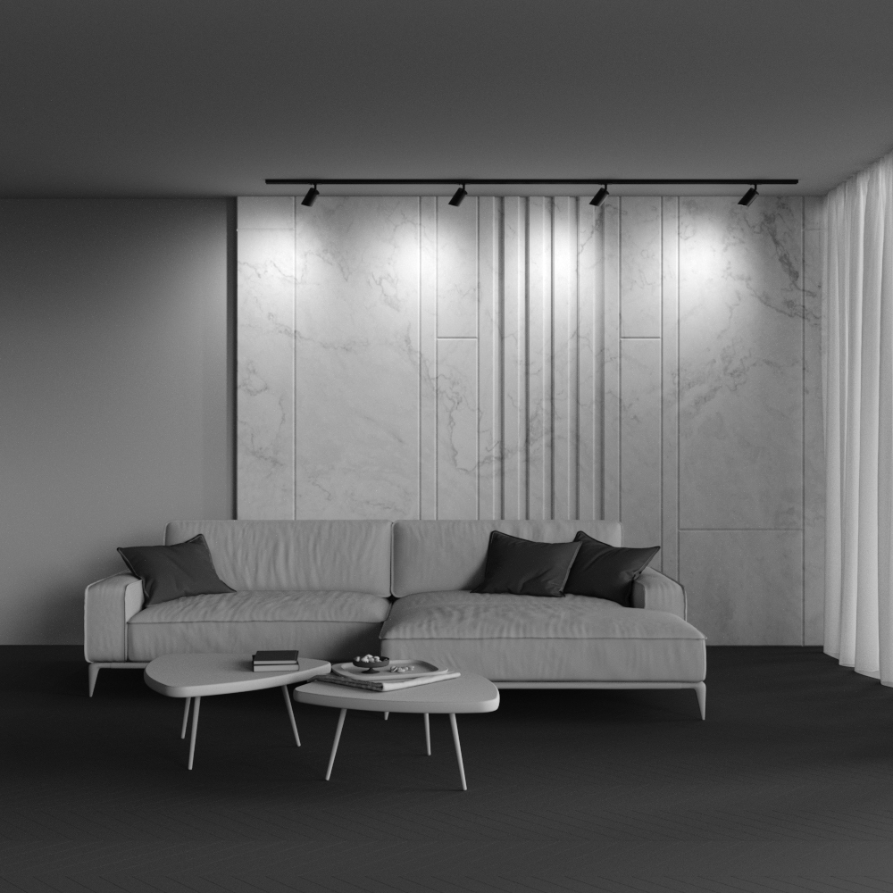 Трековый светильник Maytoni Technical Lipari TR087-1-GU10-B