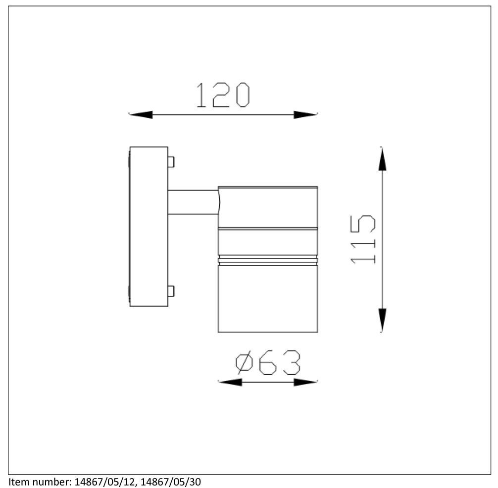 Уличный настенный светодиодный светильник Lucide Arne-Led 14867/05/12 - Elektrostandard.net Уличный настенный светодиодный светильник Lucide Arne-Led 14867/05/12