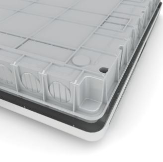 Бокс IEK Tekfor встраиваемый 54-модулей ЩРВ-П-54 IP41 белая дверь