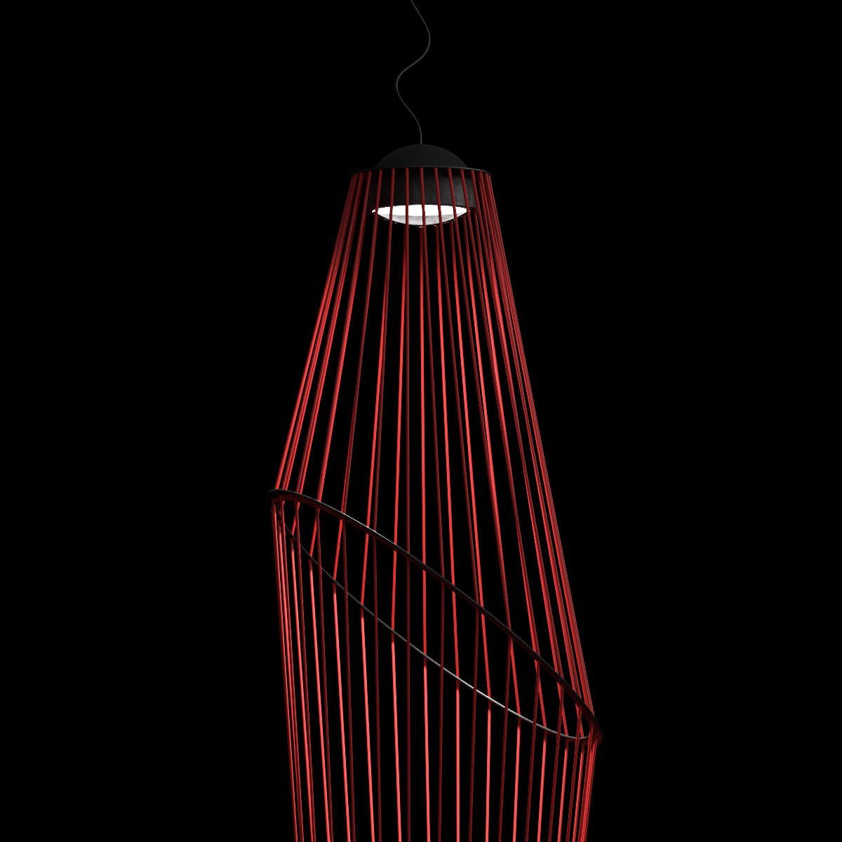 Подвесная люстра Loft IT Beam 10292/A Red