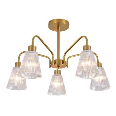 Люстра на штанге Escada Berzelia 150001/5R Copper ES0000028