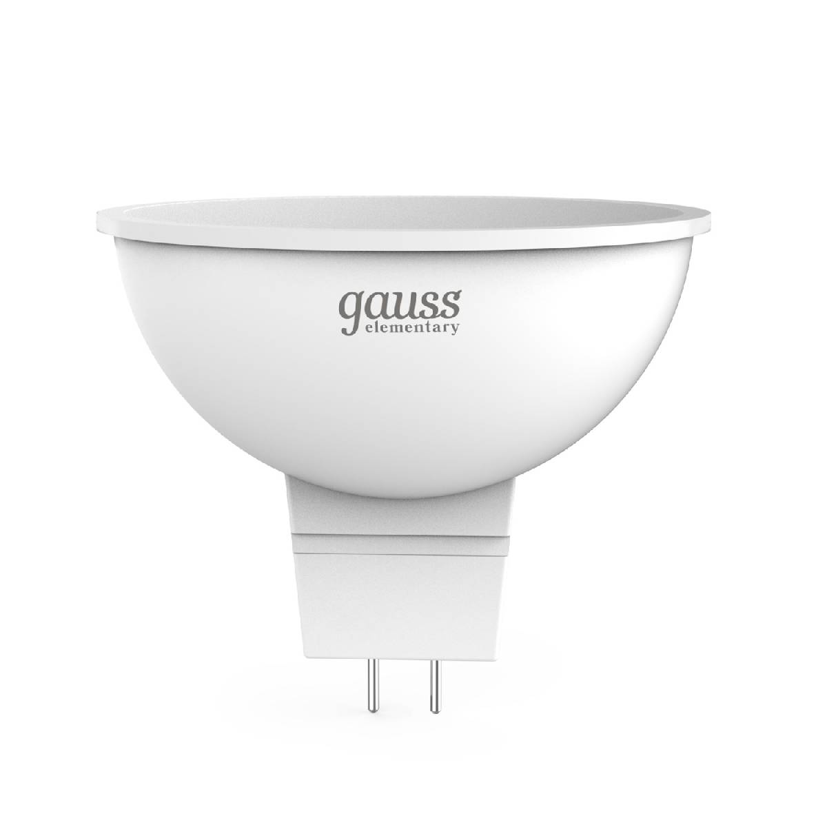 Лампа светодиодная Gauss GU5.3 7W 6500K матовая 13537