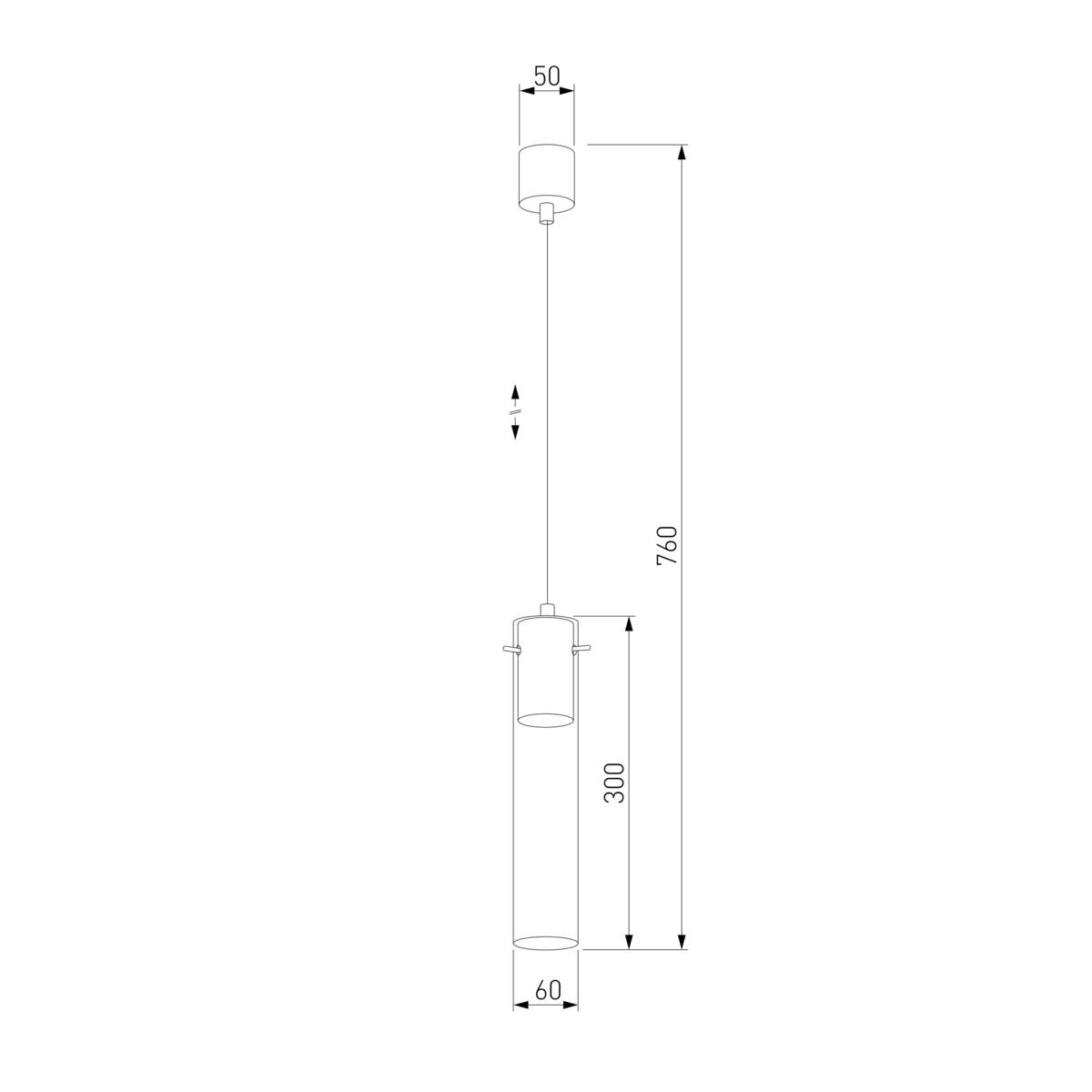 Подвесной светильник TK Lighting Look 3146 Look Graphite
