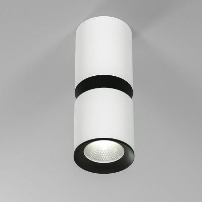 Потолочный светодиодный светильник Elektrostandard Kayo 25048/LED 12W 4000К белый/чёрный a064728