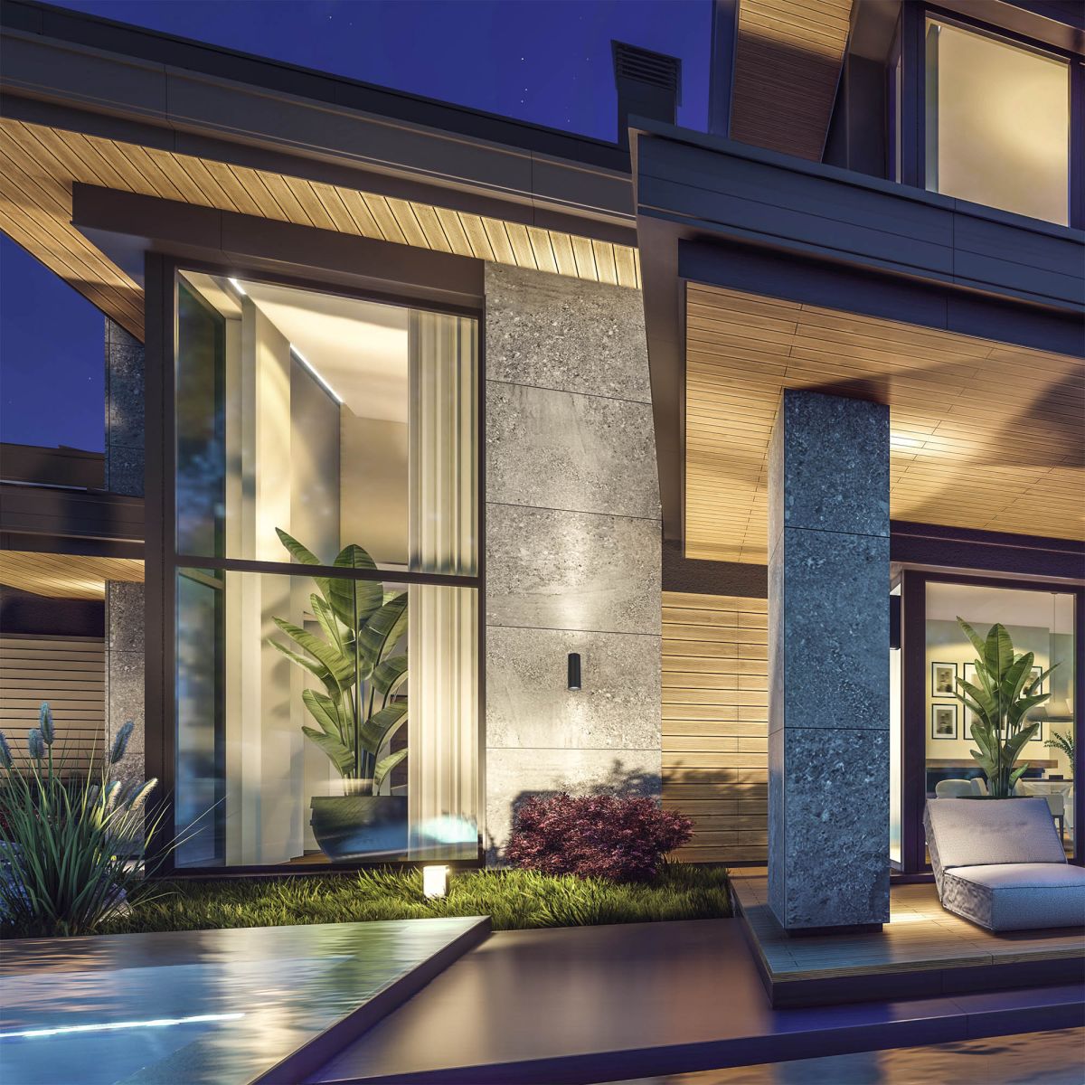 Уличный настенный светильник Mantra Pere 9097