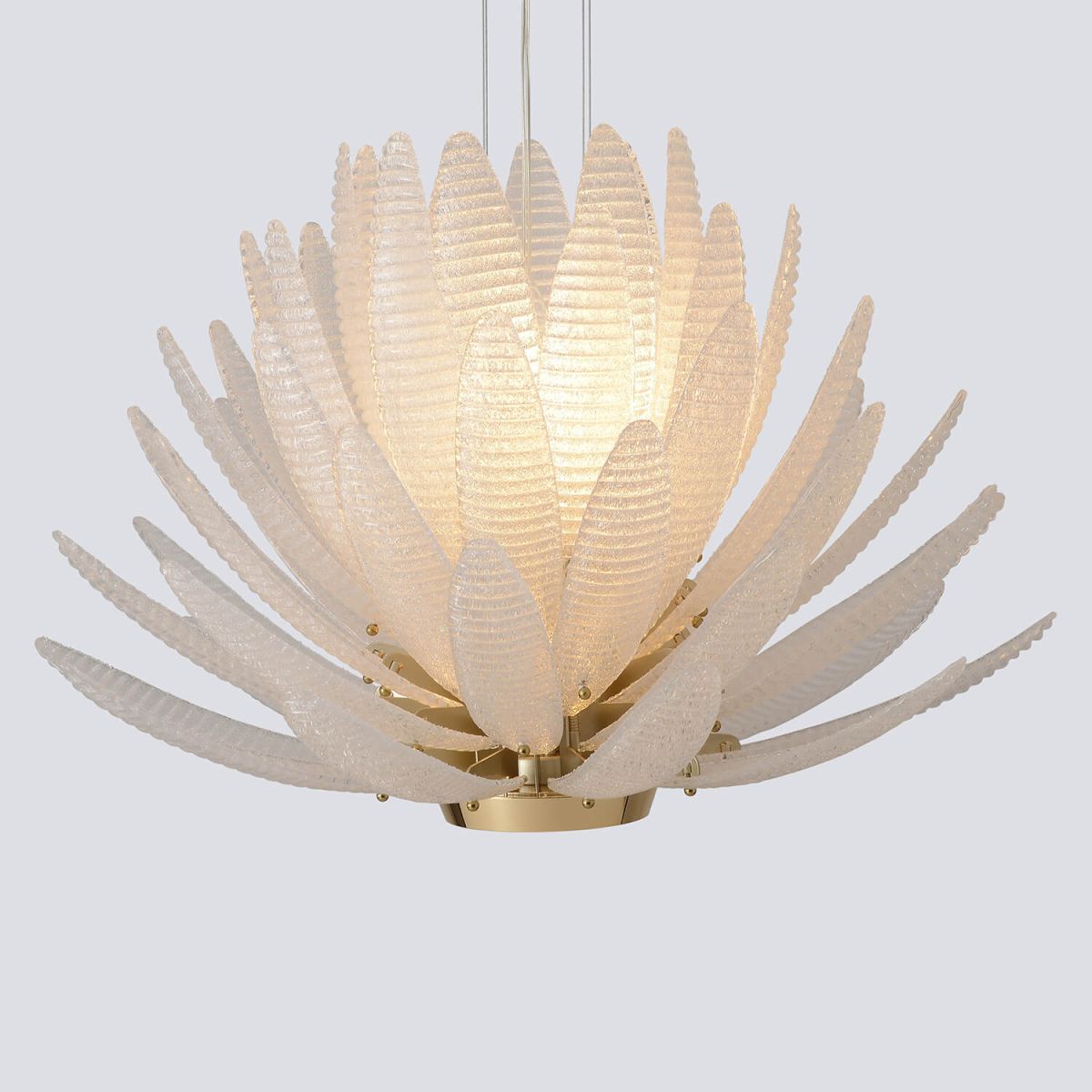 Подвесная люстра Crystal Lux ARTICHOKE SP8+1 GOLD