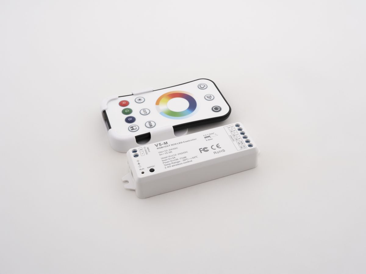 Контроллер LEDS POWER RGB+CCT V5-M 15A 006284