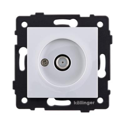 Розетка спутниковая SAT, белый Kollinger REA-020WH для Aspekt, Eleganz, Reflex