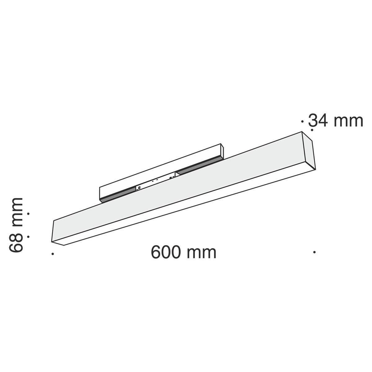 Трековый светодиодный светильник Maytoni Track lamps TR012-2-20W3K-B - Elektrostandard.net Трековый светодиодный светильник Maytoni Track lamps TR012-2-20W3K-B
