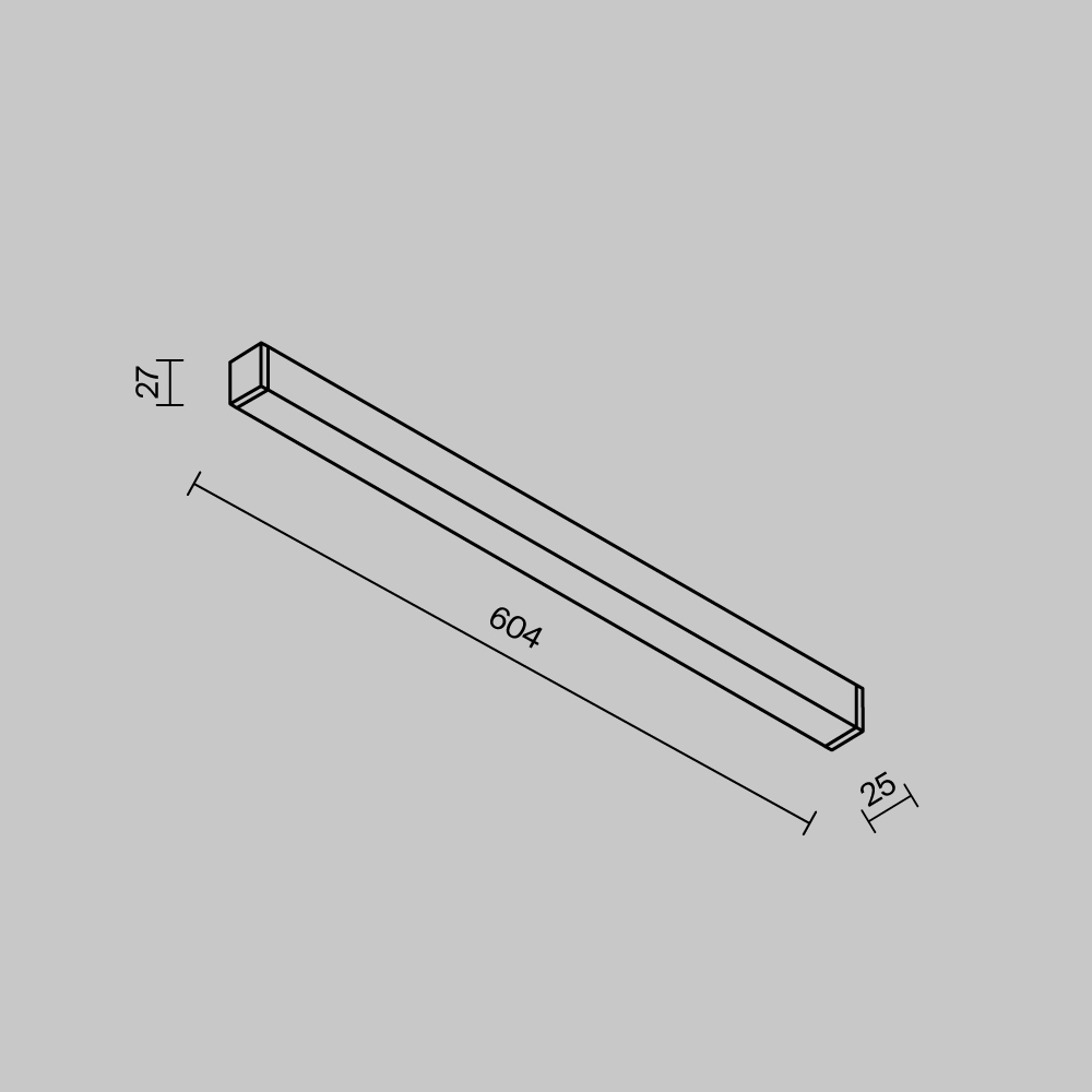 Трековый магнитный светильник Maytoni Technical Basis Radity TR080-4-20WTW-W