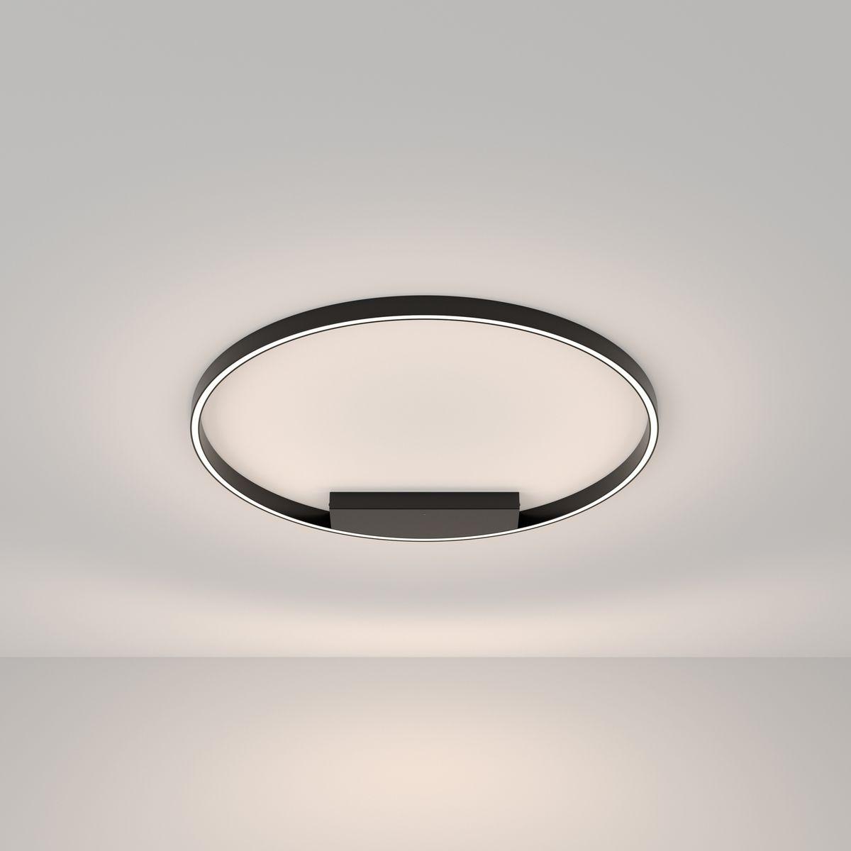 Потолочный светодиодный светильник Maytoni Rim MOD058CL-L50BK