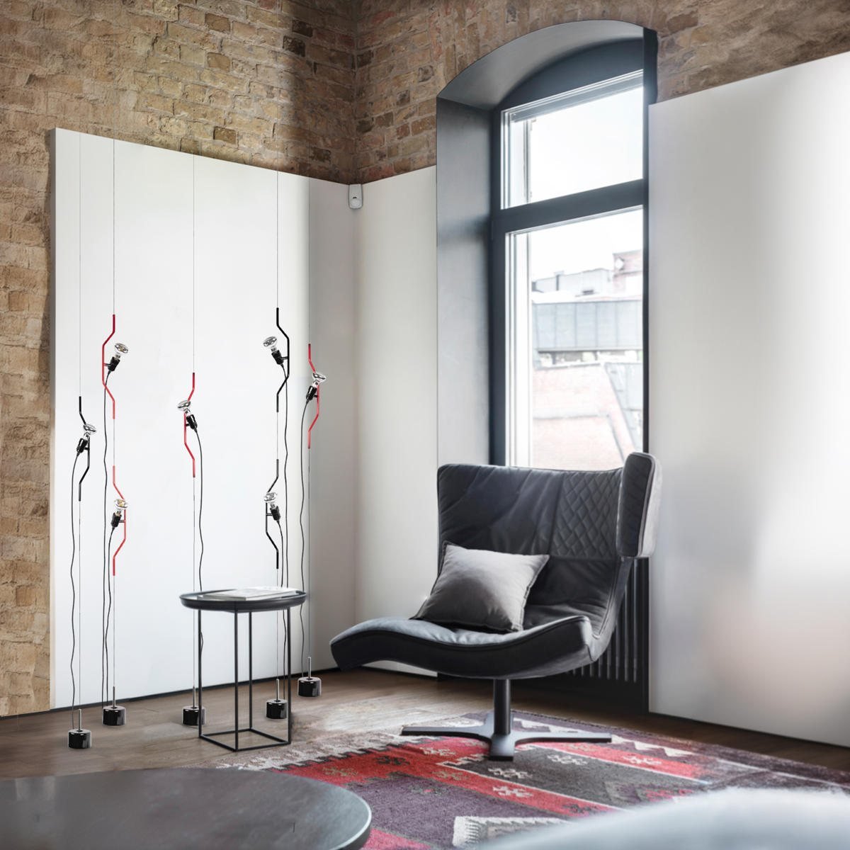 Подвесной светильник Loft IT Parentesi 10346/2 Red