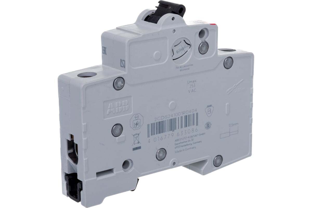 Автоматический выключатель ABB SH201L 1-полюсный C40 4,5кА