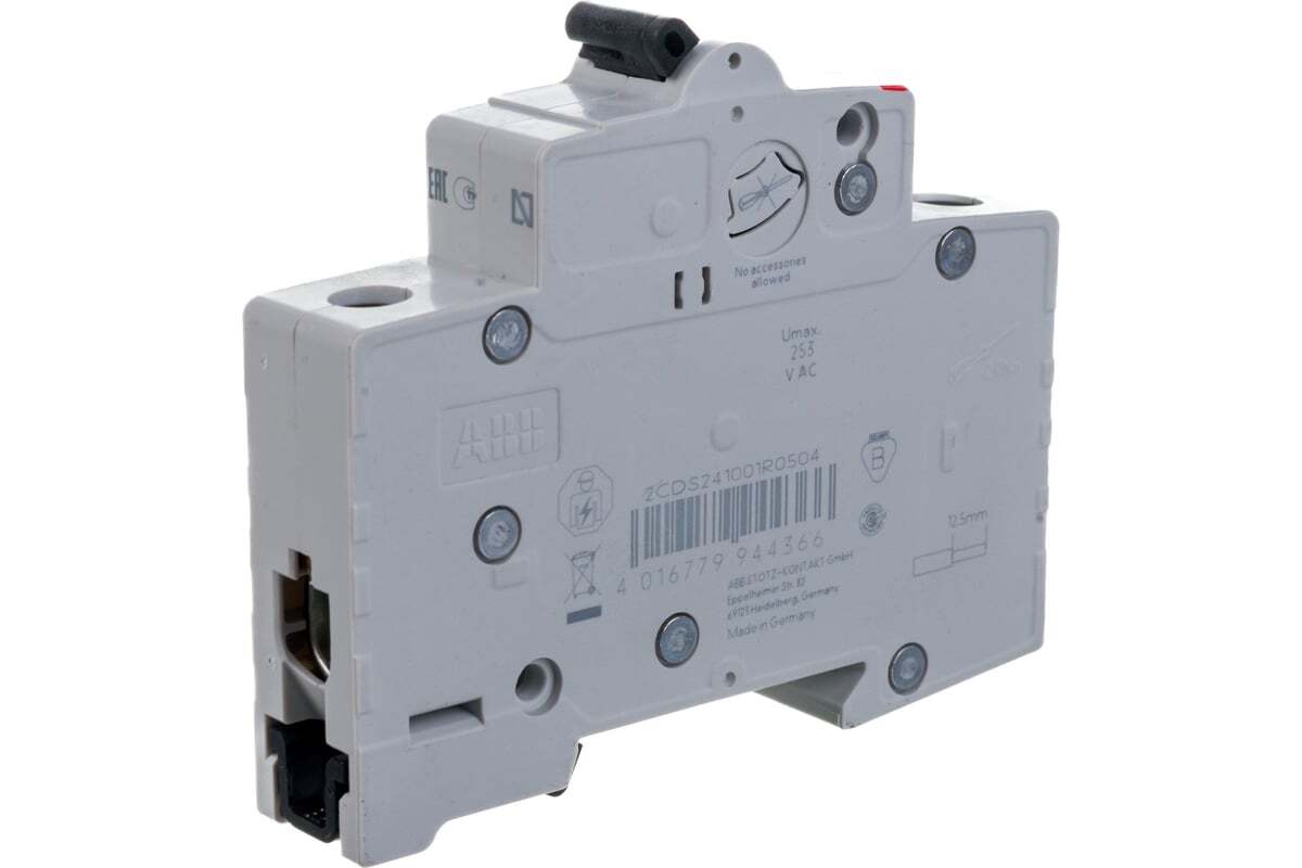 Автоматический выключатель ABB SH201L 1-полюсный C50 4,5кА