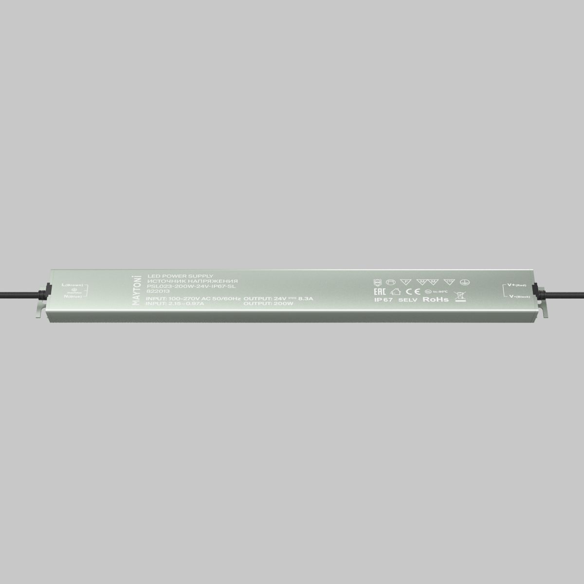 Блок питания Maytoni Led Strip PSL023 24В 200Вт IP 67 822013