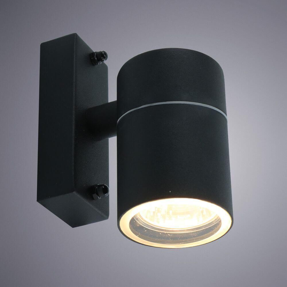 Уличный настенный светильник Arte Lamp Sonaglio A3302AL-1BK - Elektrostandard.net Уличный настенный светильник Arte Lamp Sonaglio A3302AL-1BK