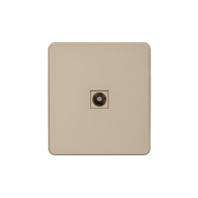 Розетка ROUND TV с/у шелк KRANZ KR-78-0723-7