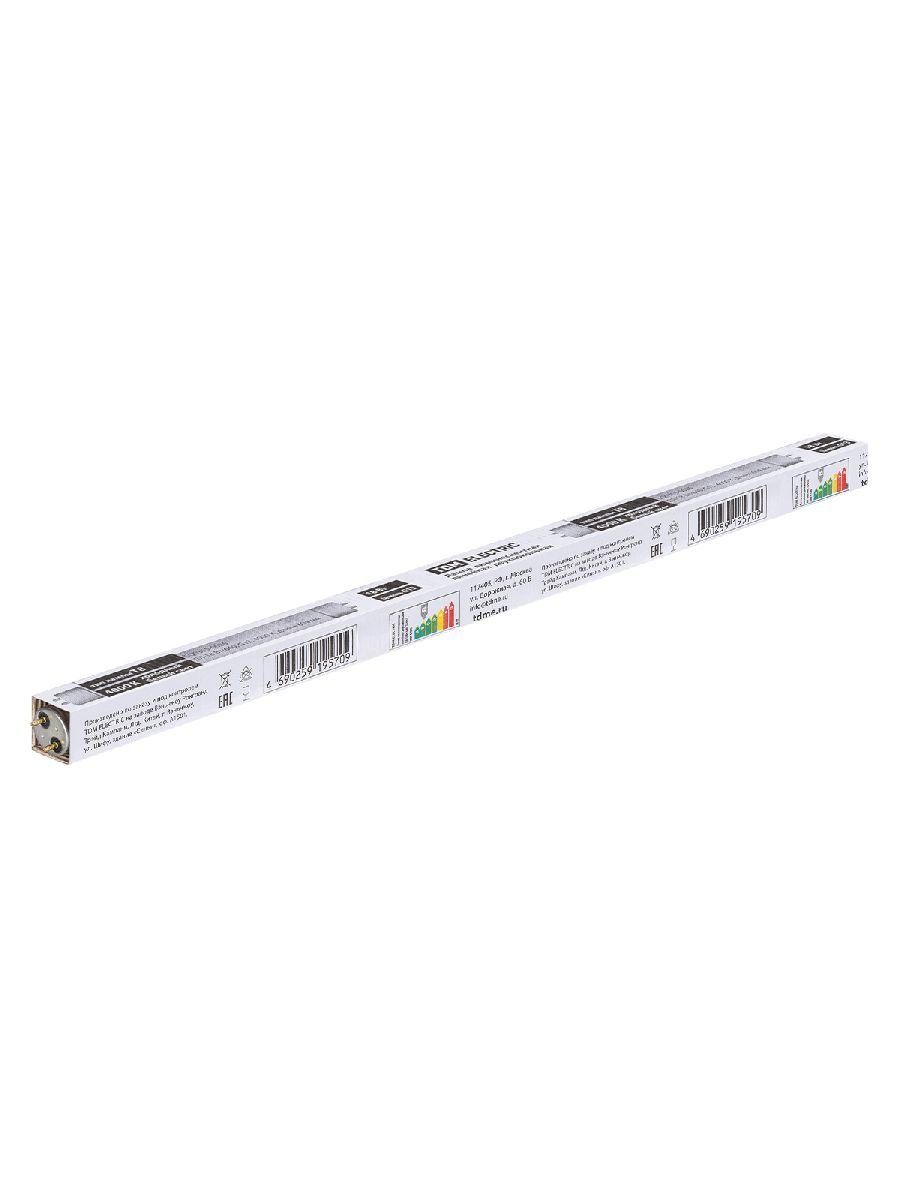 Лампа люминесцентная TDM Electric G13 18W 4000K белая SQ0355-0026