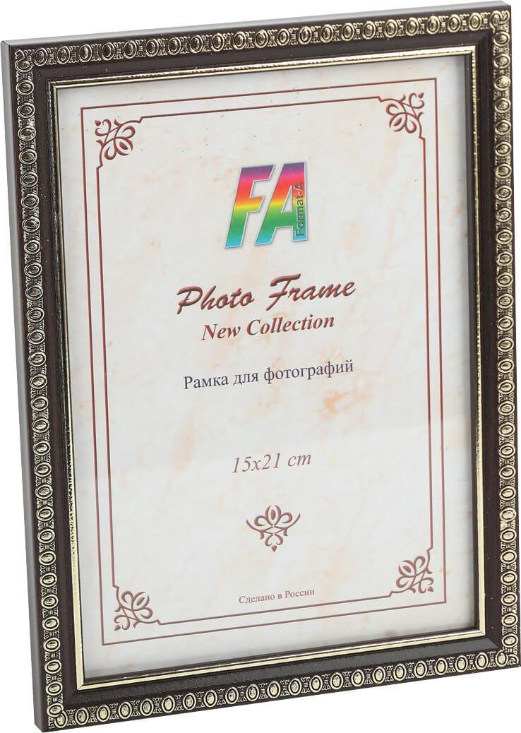 Фоторамка FA пластик Камея венге 10x15 (50/1400) Б0020966