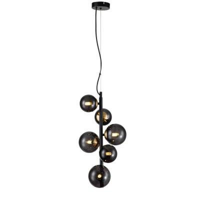 Подвесная люстра Indigo Molecola 11018/6P Black V000197 Подвесная люстра Indigo Molecola 11018/6P Black V000197