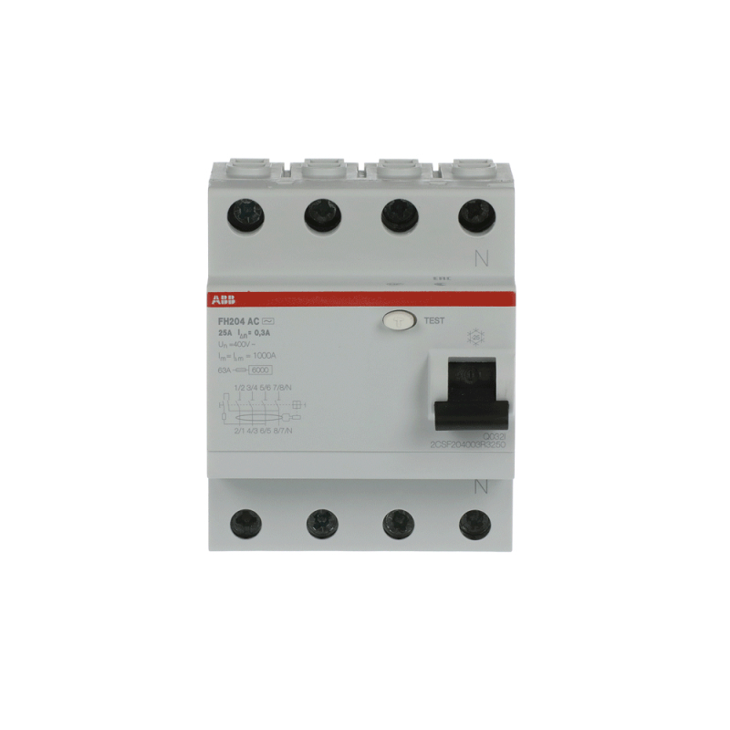 УЗО ABB FH204 4P 25A 300mA