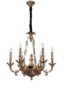 Подвесная люстра Lucia Tucci Firenze 1781.6.2 Antique Gold
