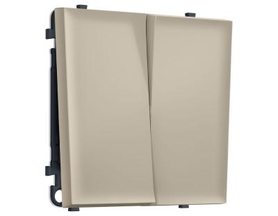 Комплект механизма 2-кл выключателя SIGMA Кашемир 10A-250V QUANT PRO Ambrella Volt MS343010 (SP3430, PR115)