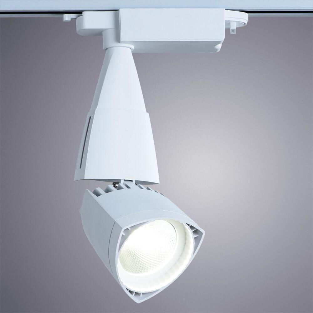 Трековый светодиодный светильник Arte Lamp A3830PL-1WH - Elektrostandard.net Трековый светодиодный светильник Arte Lamp A3830PL-1WH