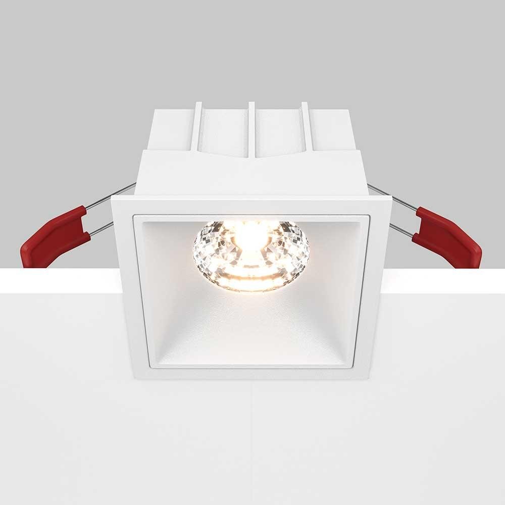 Встраиваемый светильник Maytoni Alfa LED DL043-01-15W3K-SQ-W