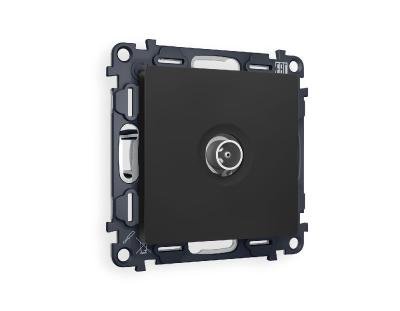 Комплект механизма TV розетки проходной 5-1000 MHz 4dB Ambrella Volt Alfa MA813030