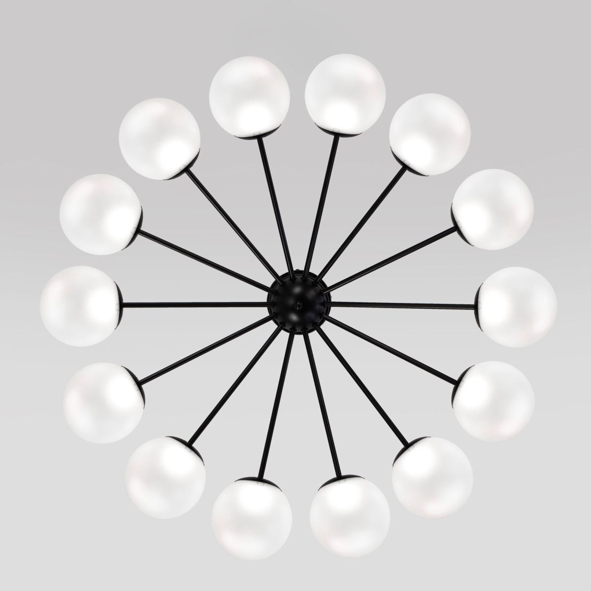 Потолочная люстра Eurosvet Vinter 201057 LED черный a072623