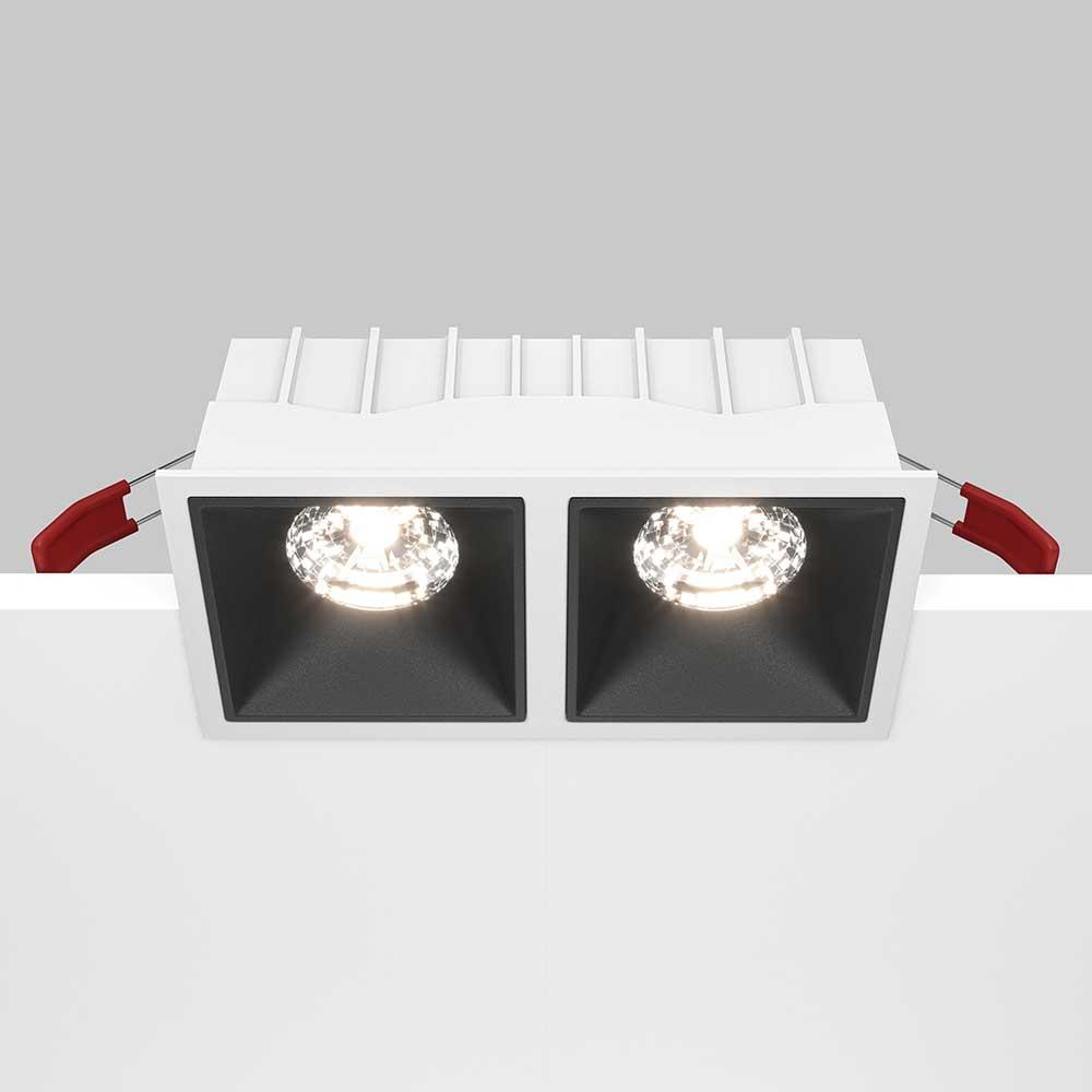 Встраиваемый светильник Maytoni Alfa LED DL043-02-15W4K-D-SQ-WB