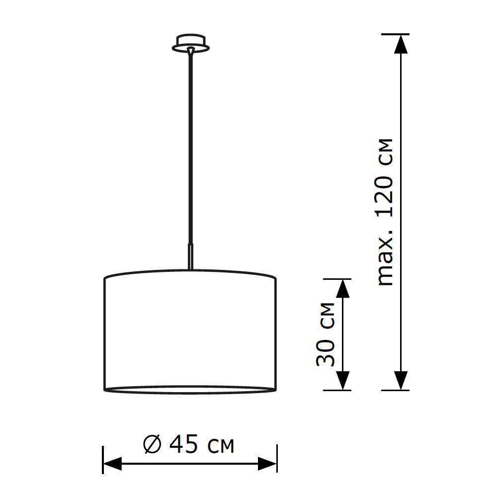 Подвесной светильник LightHall Alicen 45 LH022021