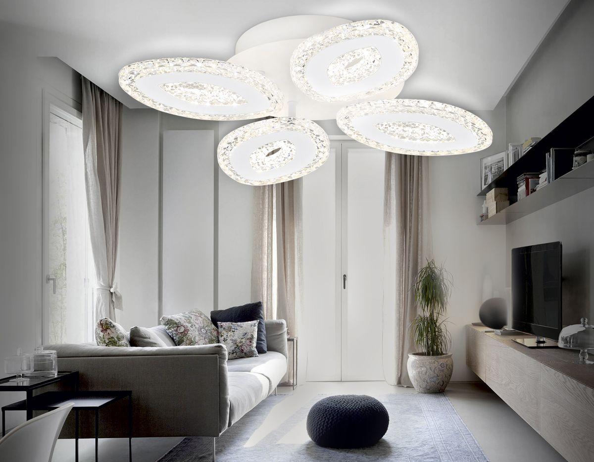 Потолочная светодиодная люстра Ambrella light Acrylica Original FA4012