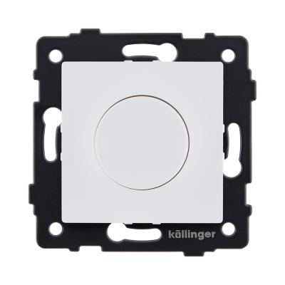 Светорегулятор для светодиодных ламп, проходной, 500W, белый матовый Kollinger REA-048WM для Aspekt, Eleganz, Reflex