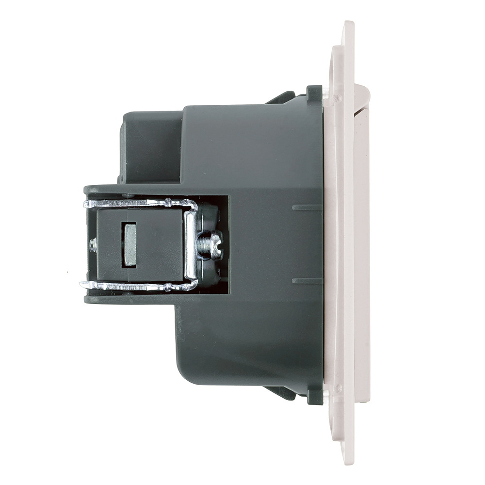 Розетка 1-местная Stekker 250В 16А Мия RST16-3112-08 50485