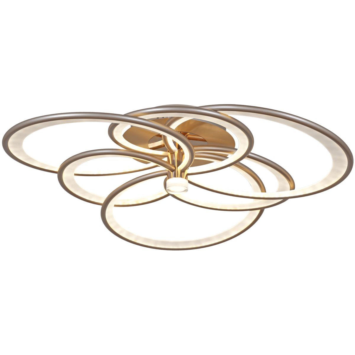 Потолочная люстра Reluce 09246-0.3-3+3 Champaign silver