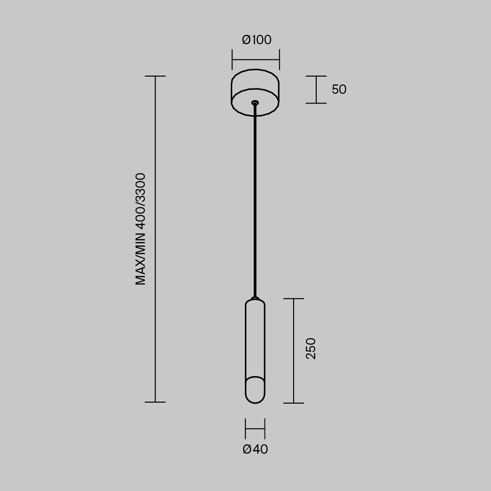 Подвесной светильник Maytoni Bell MOD534PL-L4B3K