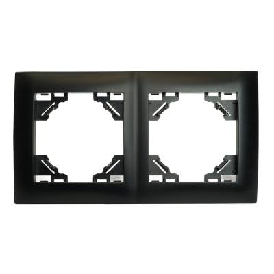 Рамка двухместная Stekker PFR00-9012-03 Эрна Элегант 49662 Рамка двухместная Stekker PFR00-9012-03 Эрна Элегант 49662
