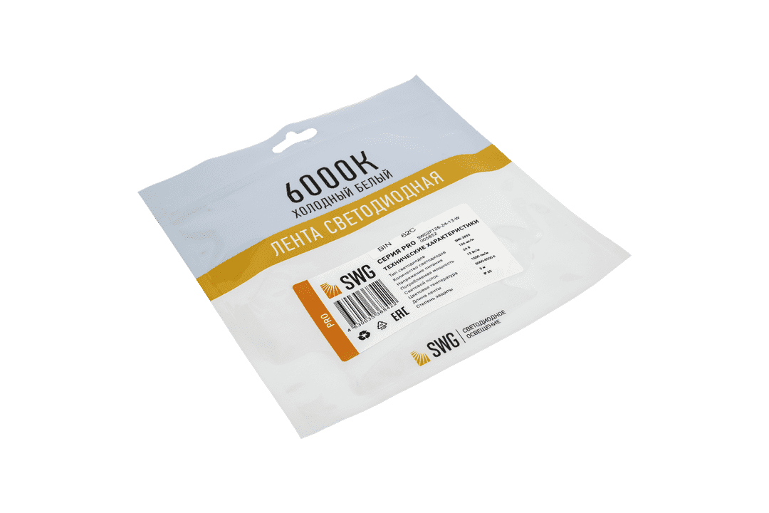 Светодиодная лента SWG SWG2P126-24-13-W 005852